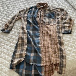 Oli & Hali Flannel Maxi